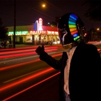 daft punk helmet is alive! @ ShockBlast