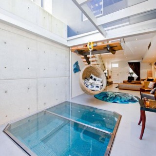 Spa in the living room apartment 