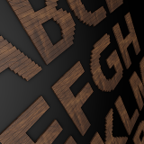 ShockBlast-Just-type-it-Typography-built-with-wooden-slats