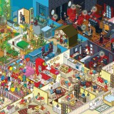 rod-hunt-illustrates-10-IKEA-families-their-aparments-for-russia-campaign-ShockBlast-0