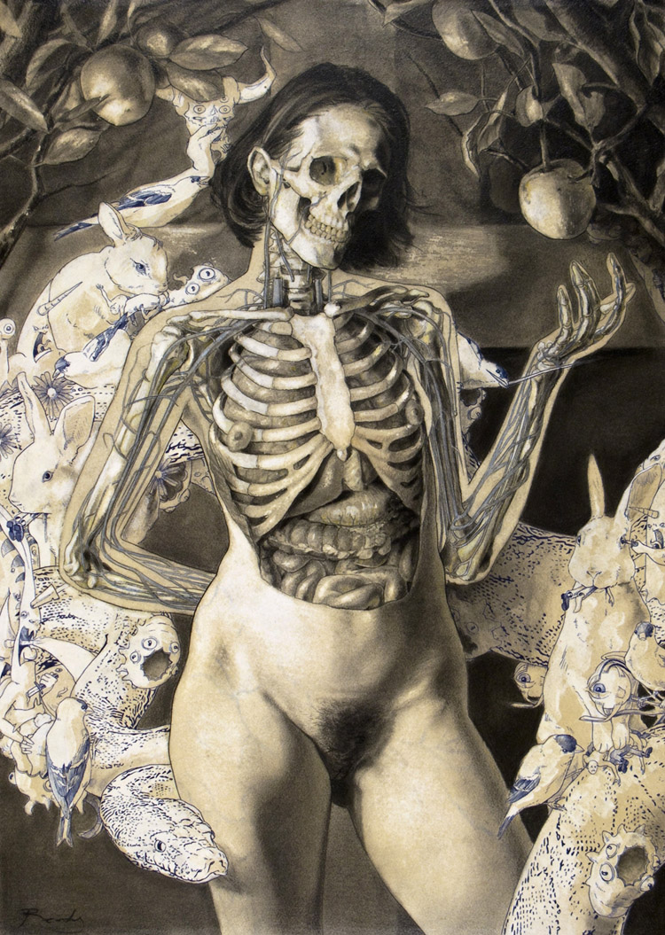 Nude skeleton