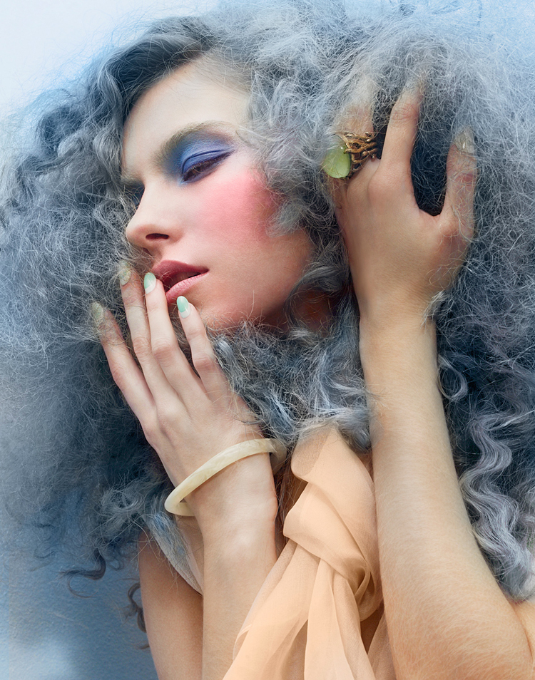Hair Stylist: Cecilia Romero Makeup Artist: Viktorija Bowers Stylist: Newheart Ohanian Model: Masha Z Manicurist: Eri Handa - ShockBlast-beautyschooldropoutmichaeldavidams3-278107