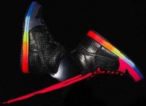 nike dunk high rainbow